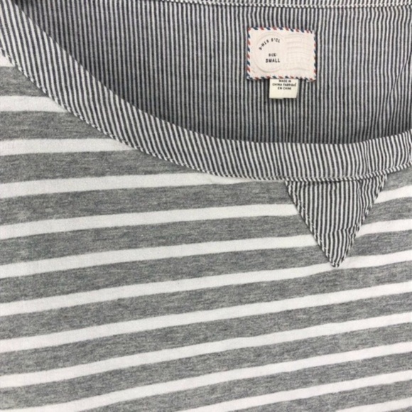ANTHROPOLOGIE Postmark Conductor Stripe Top - Picture 7 of 12